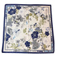 110cm Twill Floral Print Silk Scarf