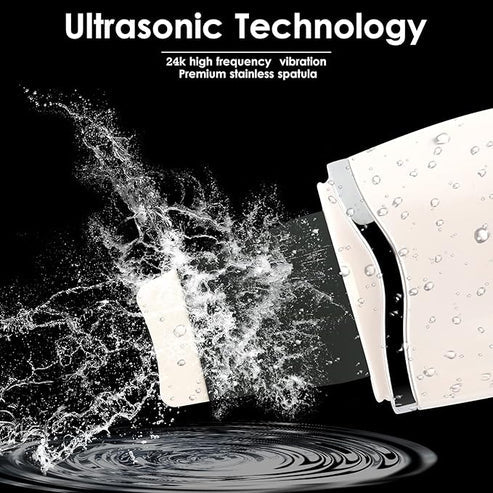 3-in-1 Ultrasonic Facial Skin Scrubber