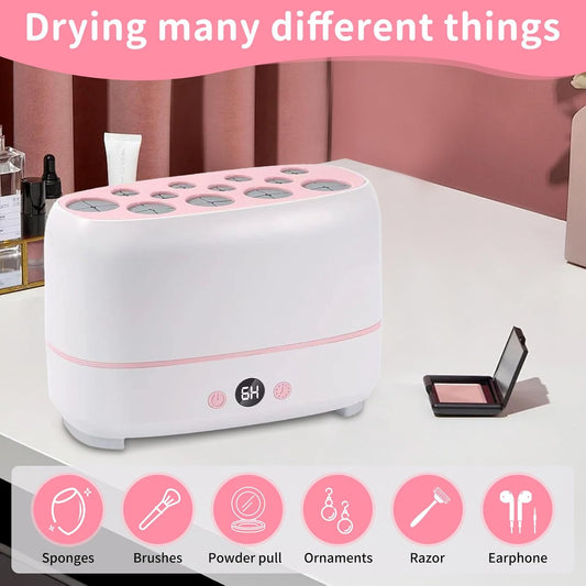 2-in-1 Makeup Brush Cleaning & Drying Machine – Fast, Safe, and Easy to Use
