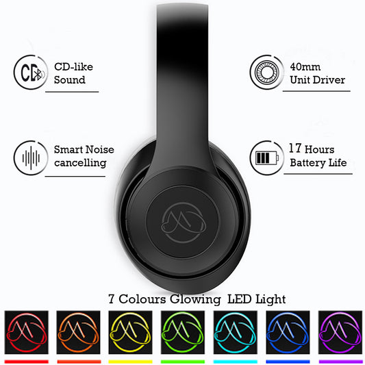 BH10 OEM Headphone Wireless RGB Light Gaming