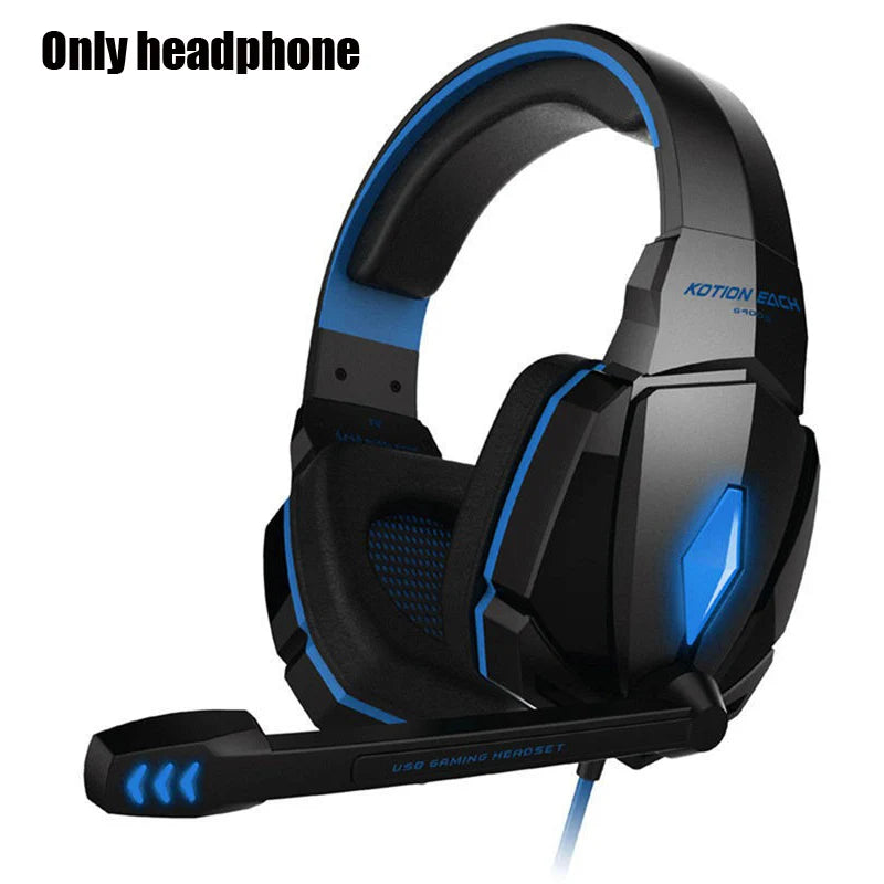 PS4 KOTION EACH G2000 G1000 G4000 G9000 G2600 Gaming Headphones with Microphones